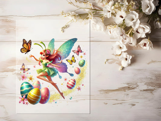 Bügelbild - Osterfee #1107