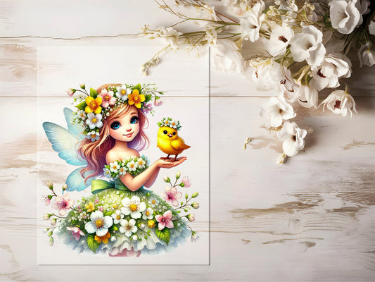 Bügelbild - Osterfee #1105