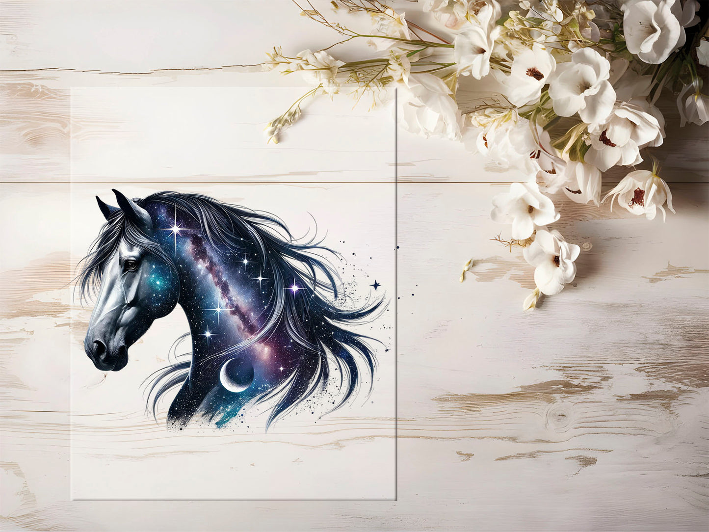 Bügelbild - Galaxy Pferd #1607