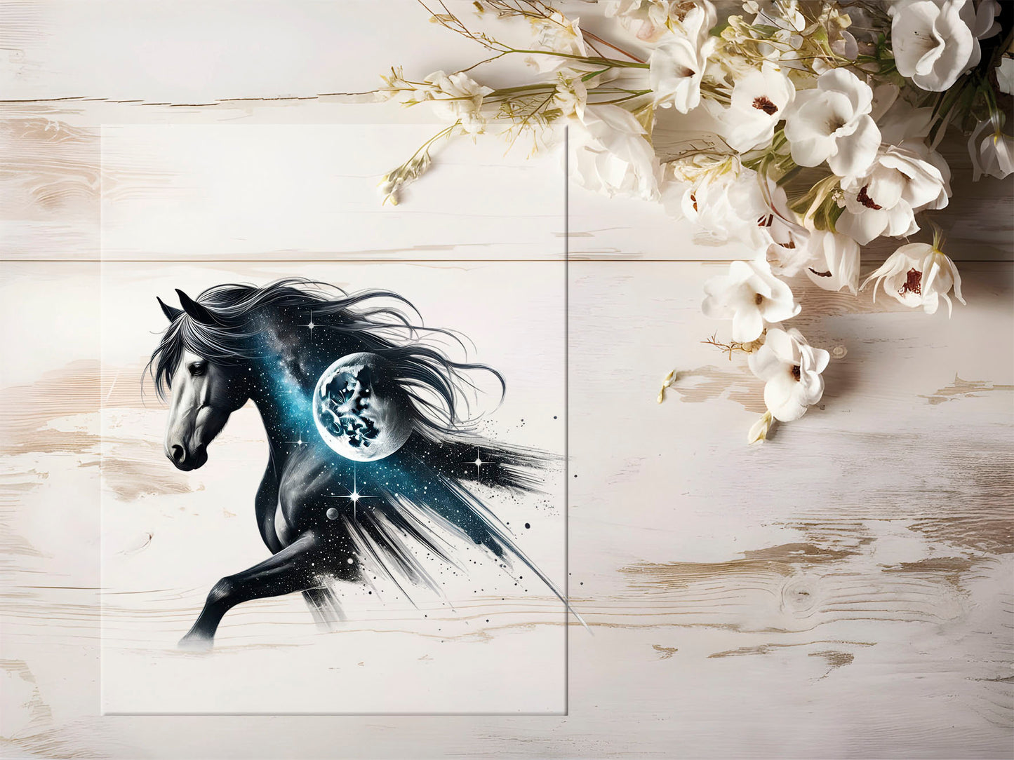 Bügelbild - Galaxy Pferd #1606