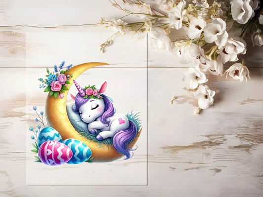 Bügelbild - Oster Einhorn #1144