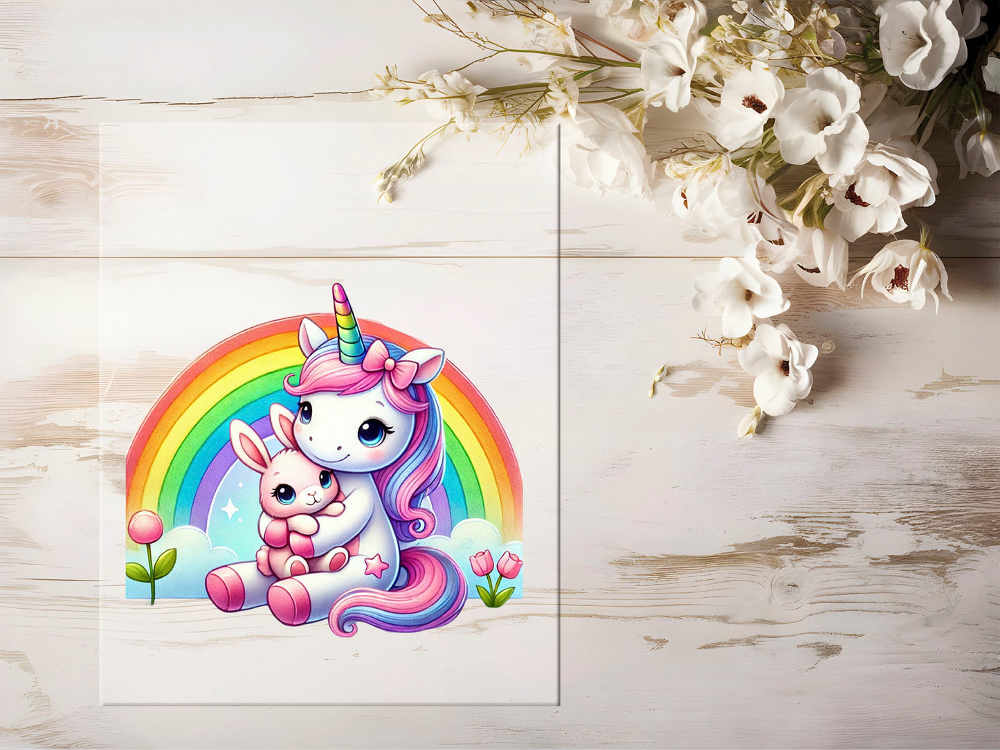 Bügelbild - Oster Einhorn #1139