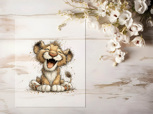 Bügelbild - Löwe #2438