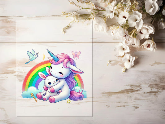 Bügelbild - Oster Einhorn #1132