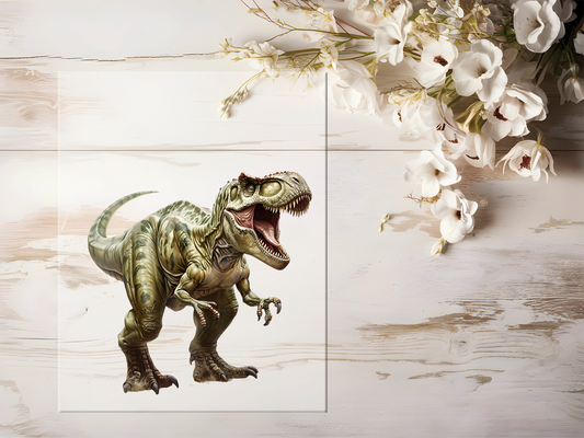 Auktion - Bügelbild - Dinosaurier #1693 - 20cm