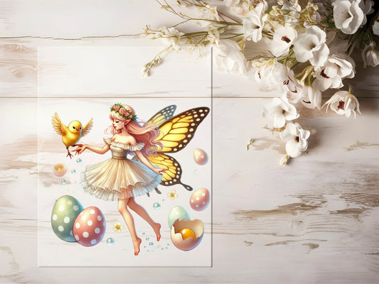 Bügelbild - Osterfee #1115