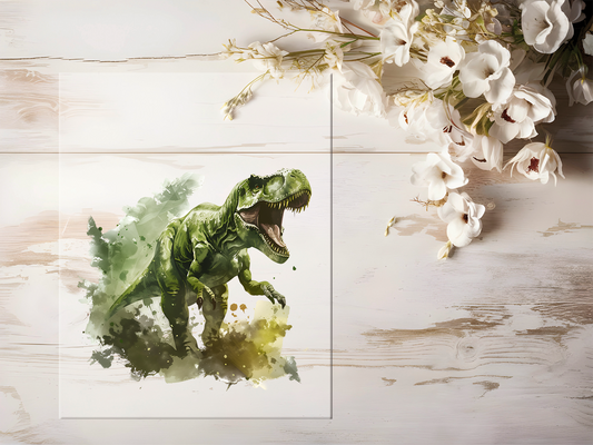 Bügelbild - Dinosaurier  #1687