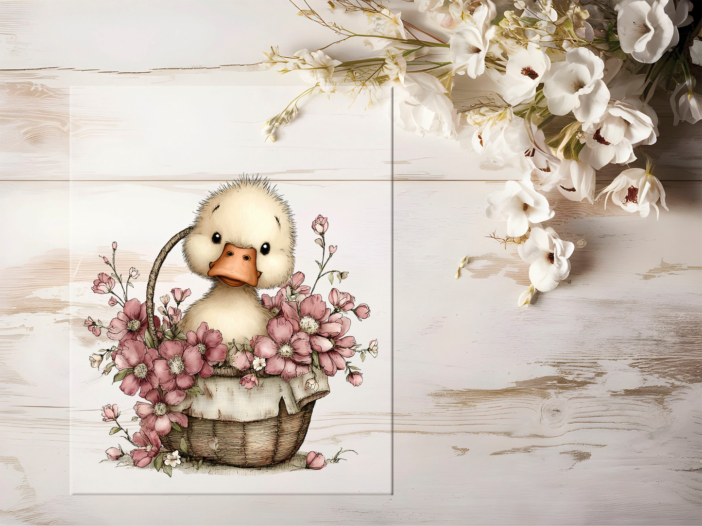 Bügelbild - Süße Ente #2362
