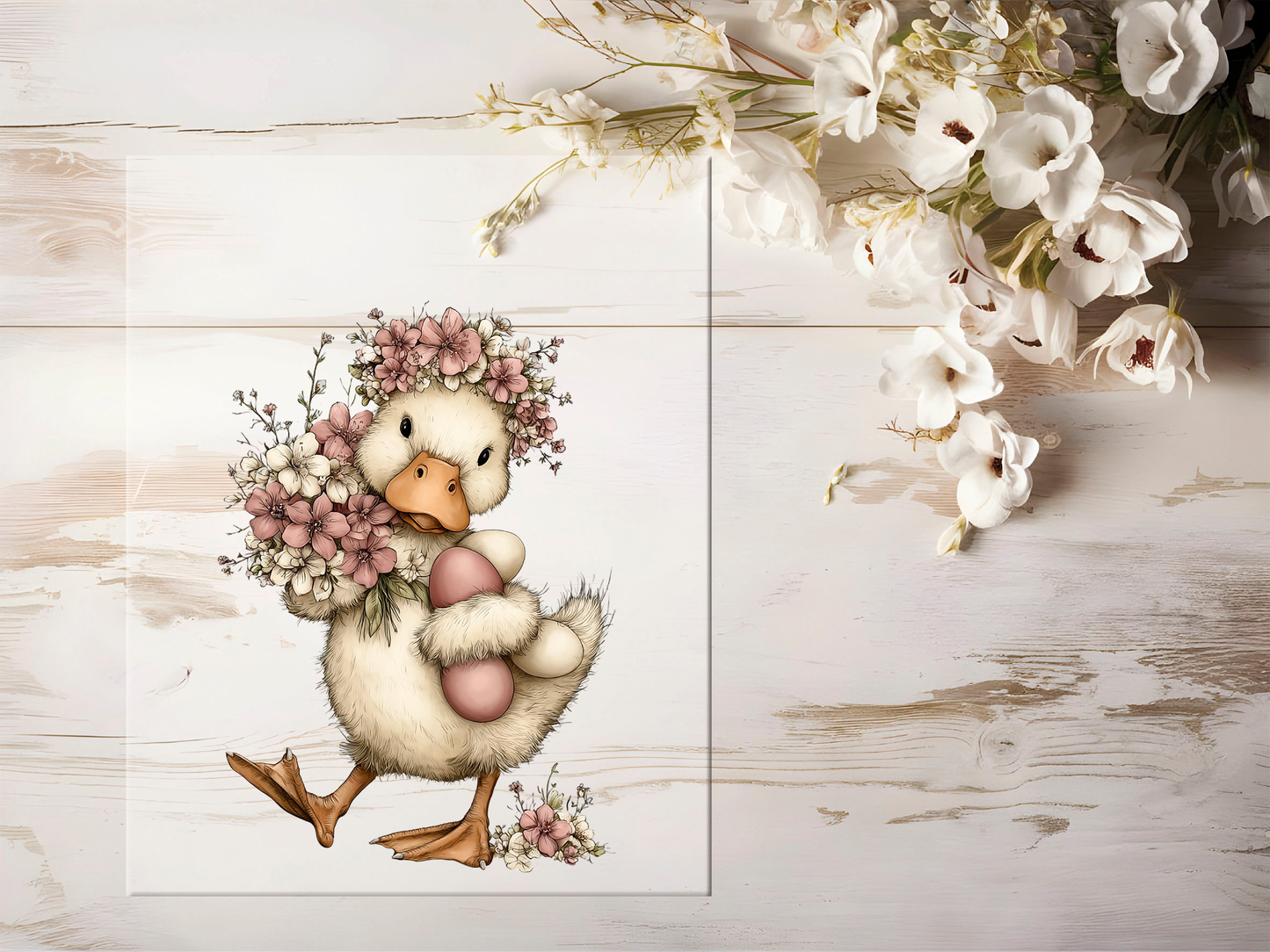 Bügelbild - Süße Ente #2359