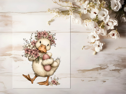 Bügelbild - Süße Ente #2359