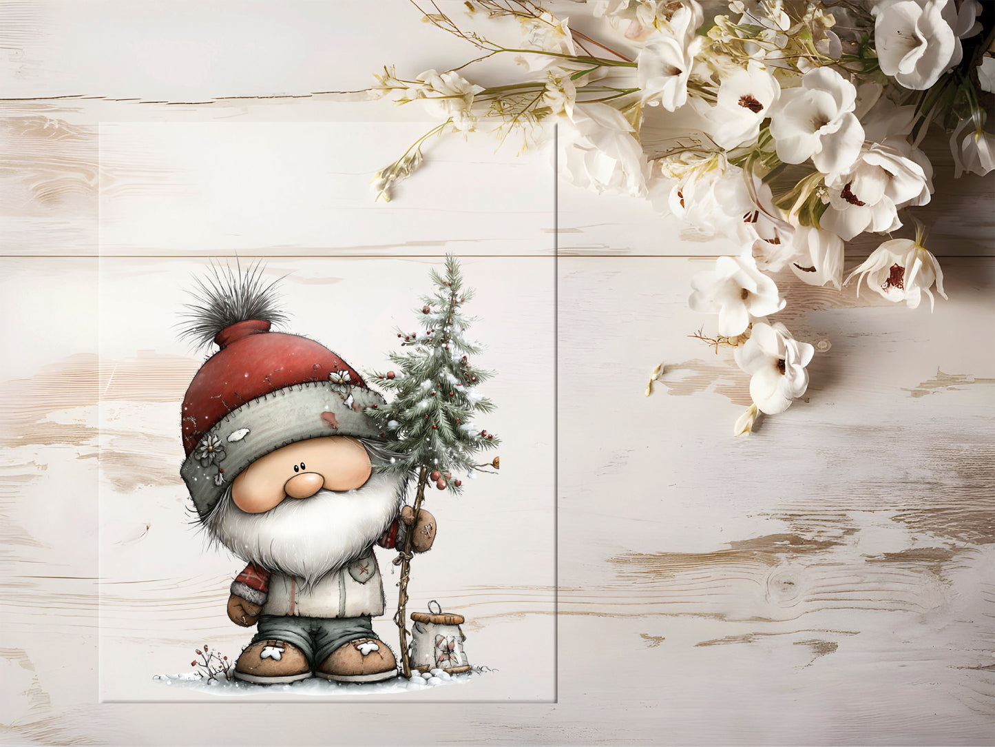 Bügelbild - Weihnachtsmann #2180