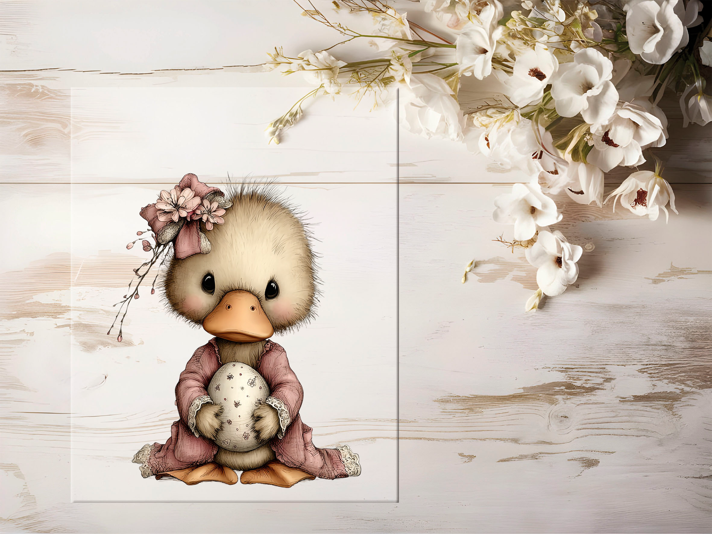 Bügelbild - Süße Ente #2355