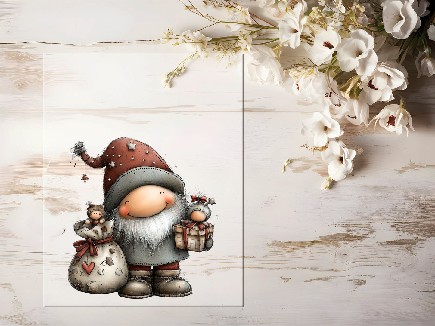 Bügelbild - Wichtel #2173