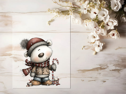 Bügelbild - Eisbär #2167