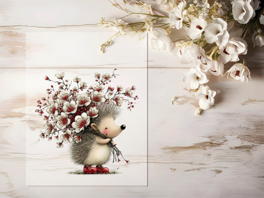 Bügelbild - Frühlingstiere Igel #2345