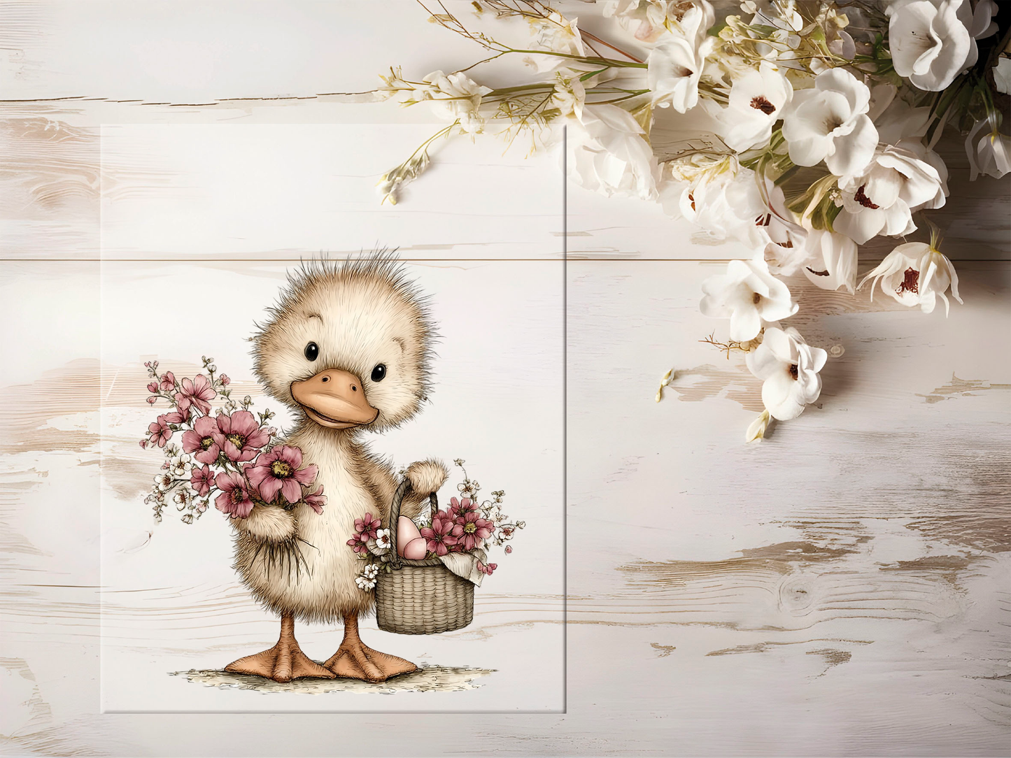 Bügelbild - Süße Ente #2372