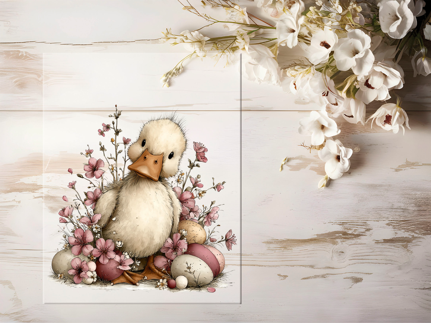 Bügelbild - Süße Ente #2371