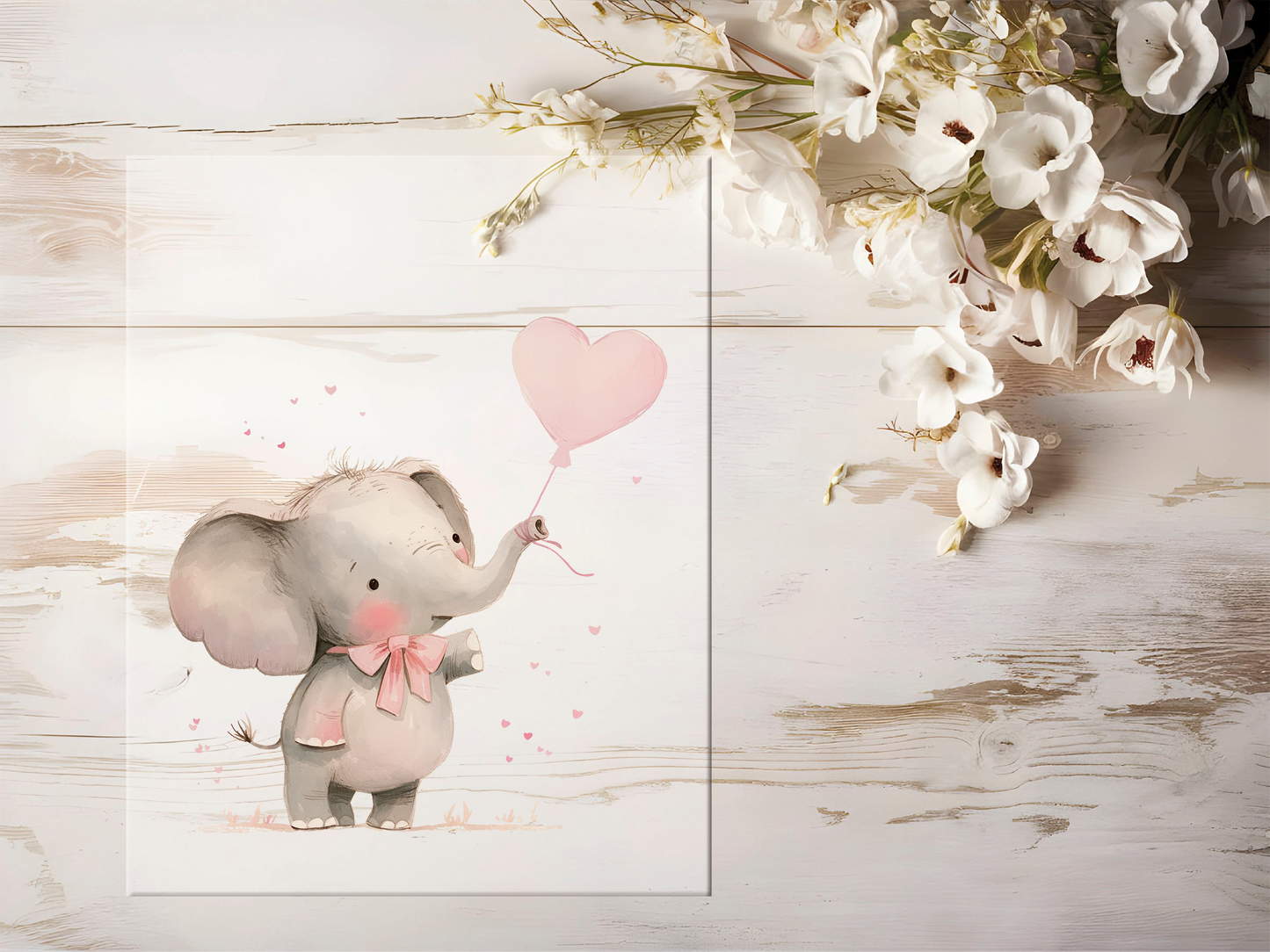 Bügelbild - Süßer Elefant #2276