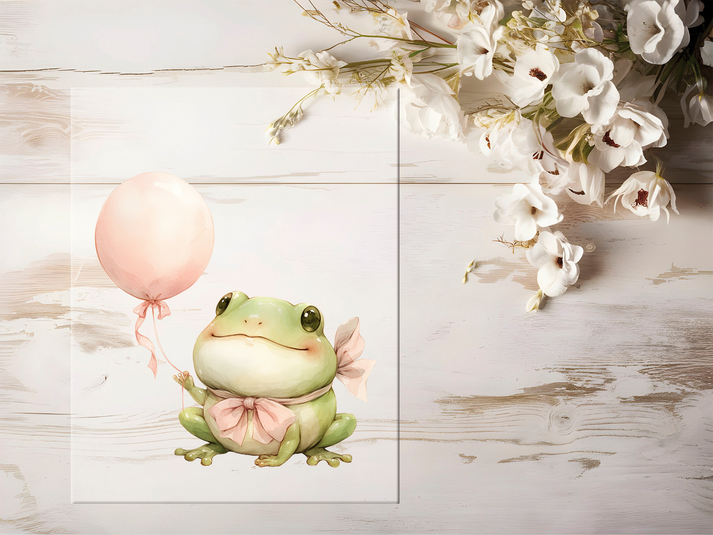 Bügelbild - Süßer Frosch #2275