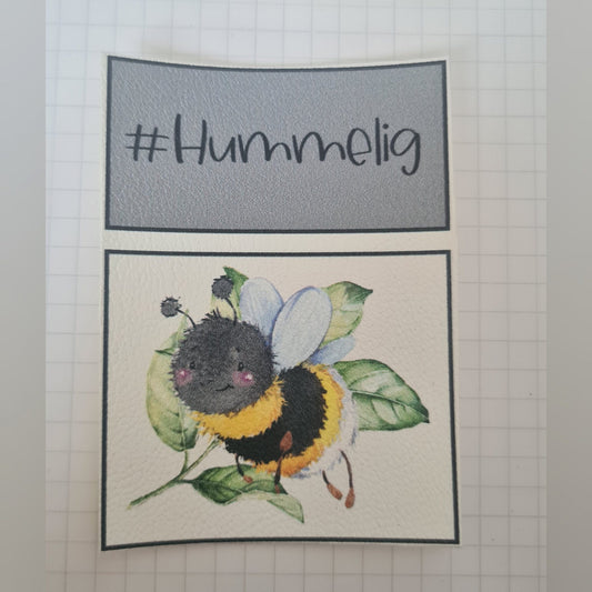 Kunstlederlabel Set - Hummelig