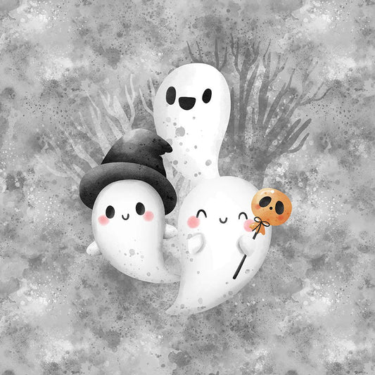 Sommersweat - Panel Kleine Geister