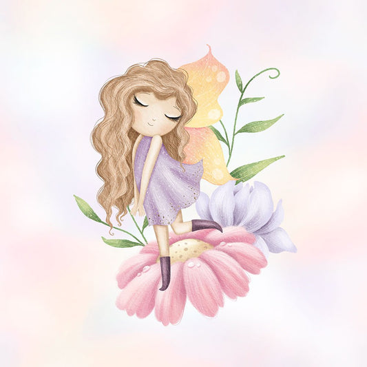 Sommersweat - Panel Blumenfee