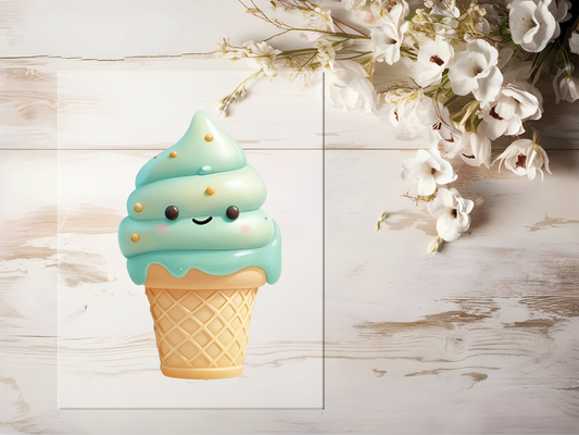 Bügelbild - Eis #1633