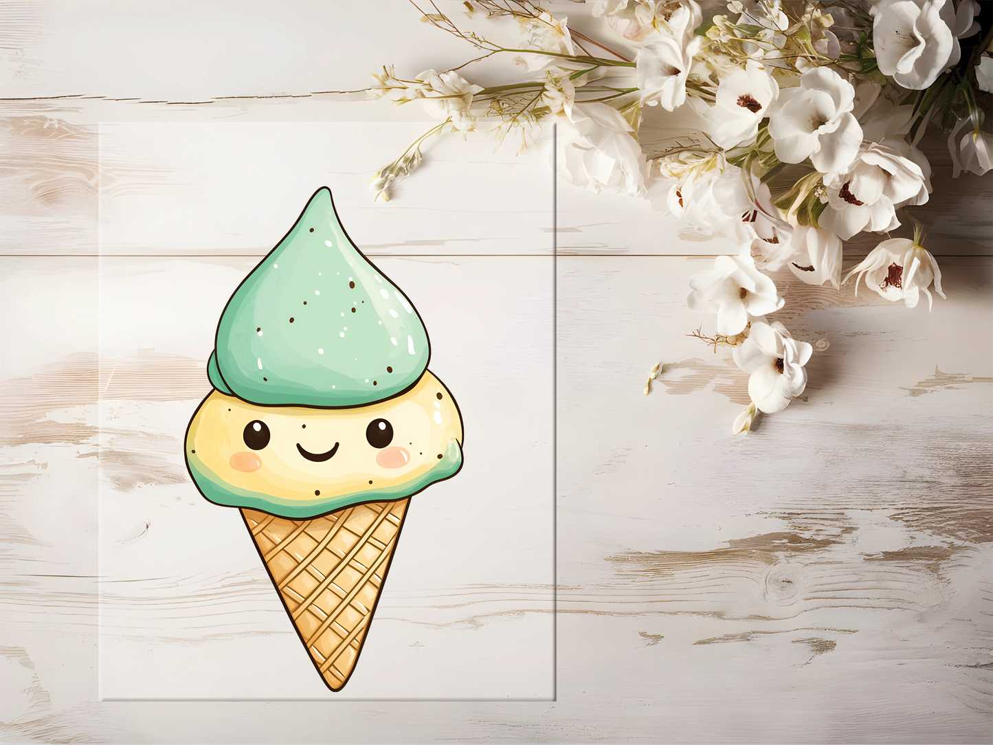 Bügelbild - Eis #1634