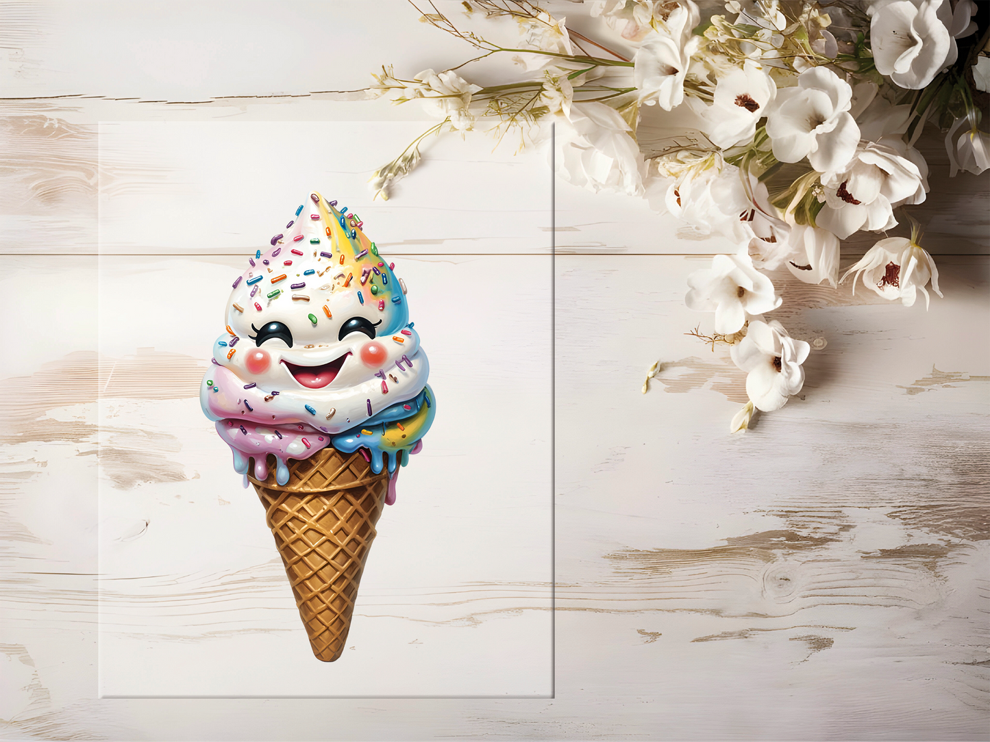 Bügelbild - Eis #1644