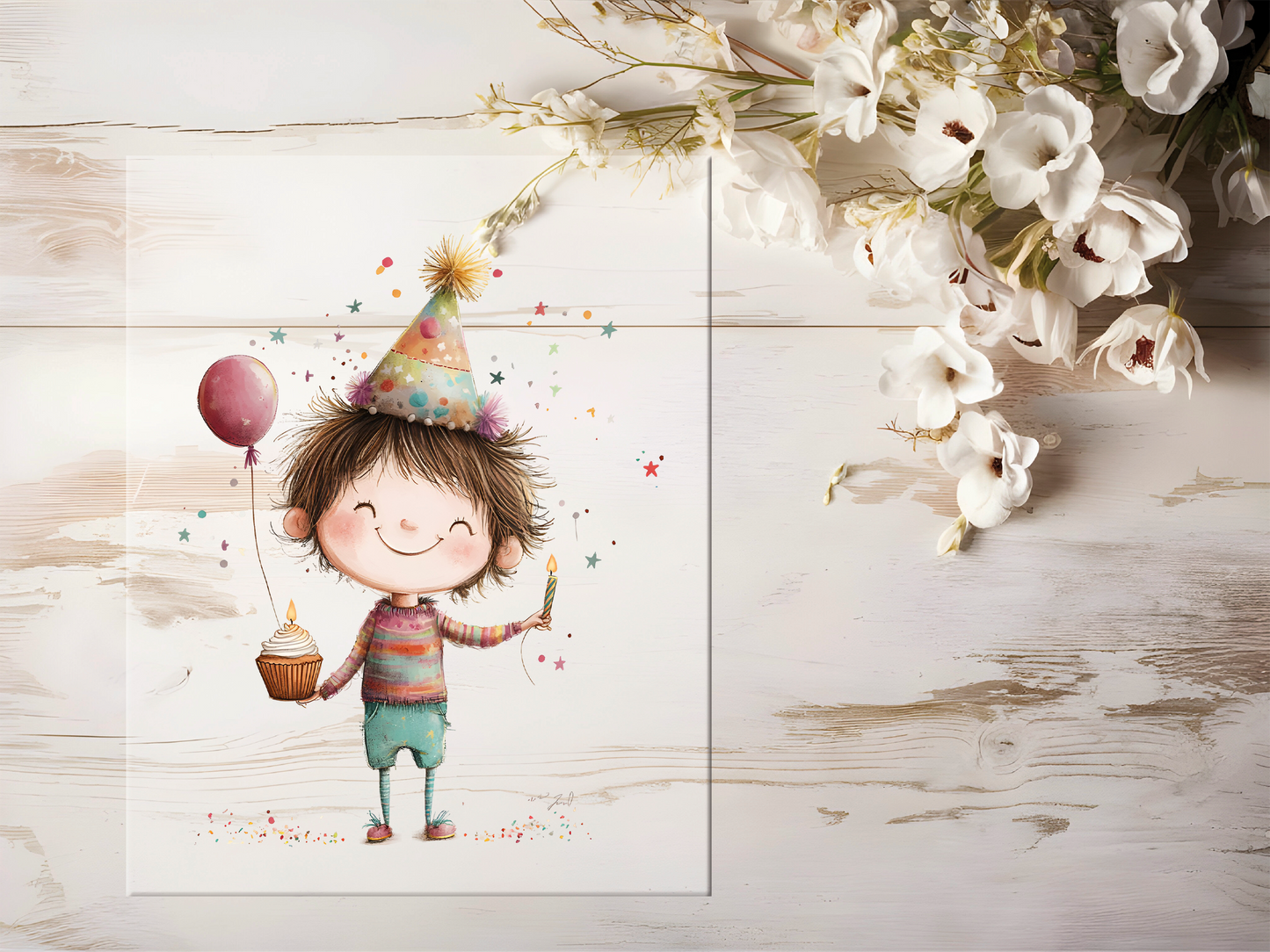 Bügelbild - Geburtstagskind #1646