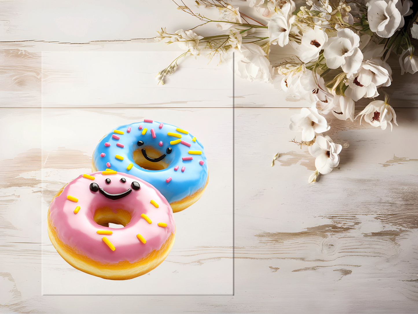 Bügelbild - Donuts #1650