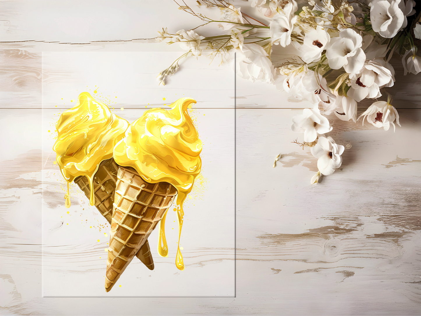 Bügelbild - Eis #1652