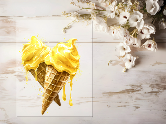 Bügelbild - Eis #1652