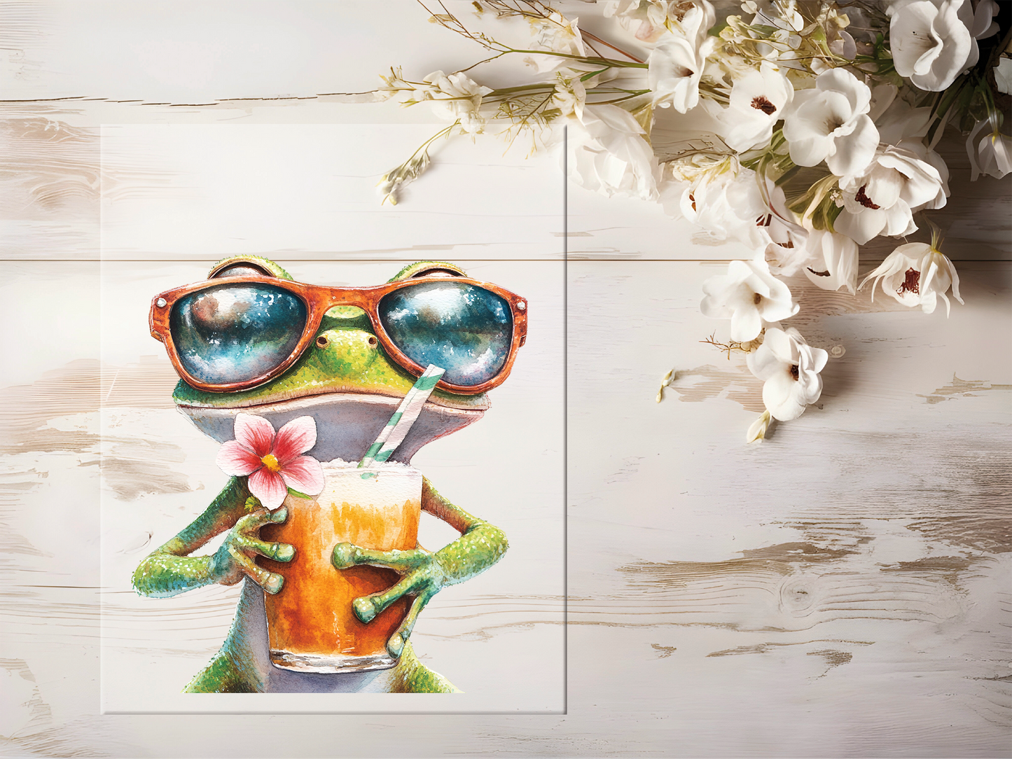 Bügelbild - Frosch #1661