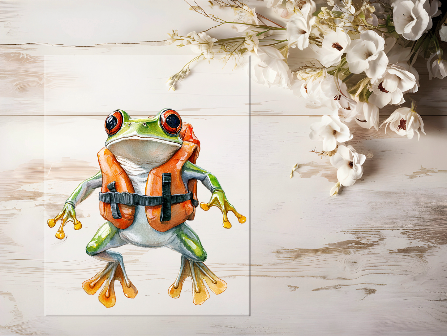 Bügelbild - Frosch #1664