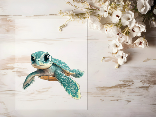 Bügelbild - Schildkröte #1668