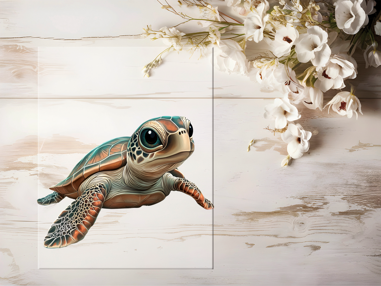 Bügelbild - Schildkröte #1672