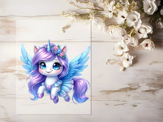 Bügelbild - Einhorn #1859