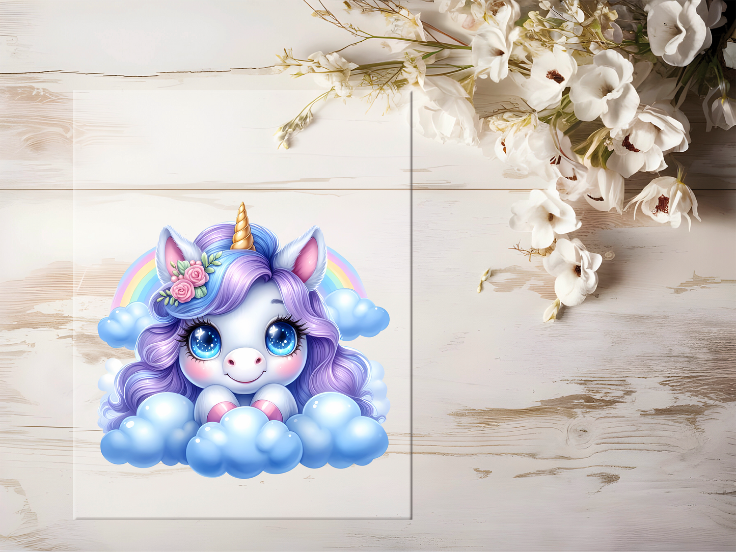 Bügelbild - Einhorn #1861