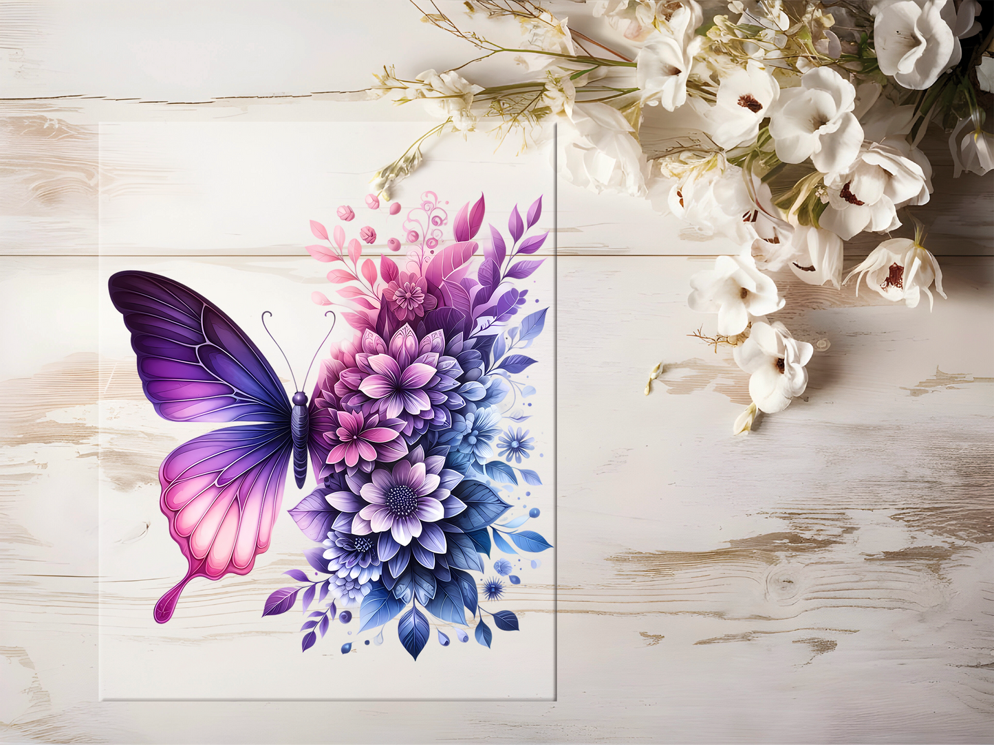 Bügelbild - Schmetterling #1864