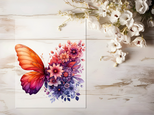 Bügelbild - Schmetterling #1865