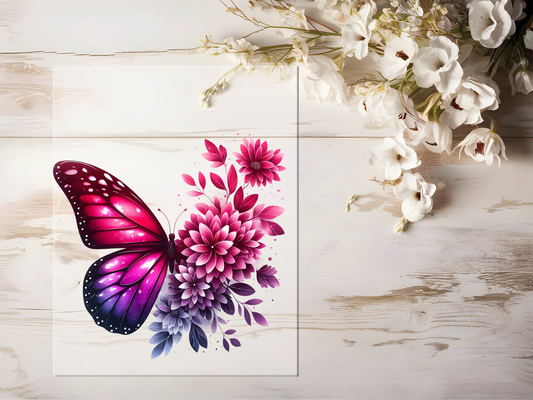 Bügelbild - Schmetterling #1867