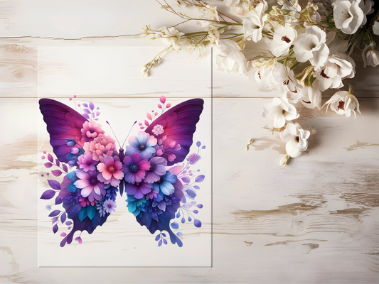 Bügelbild - Schmetterling #1873