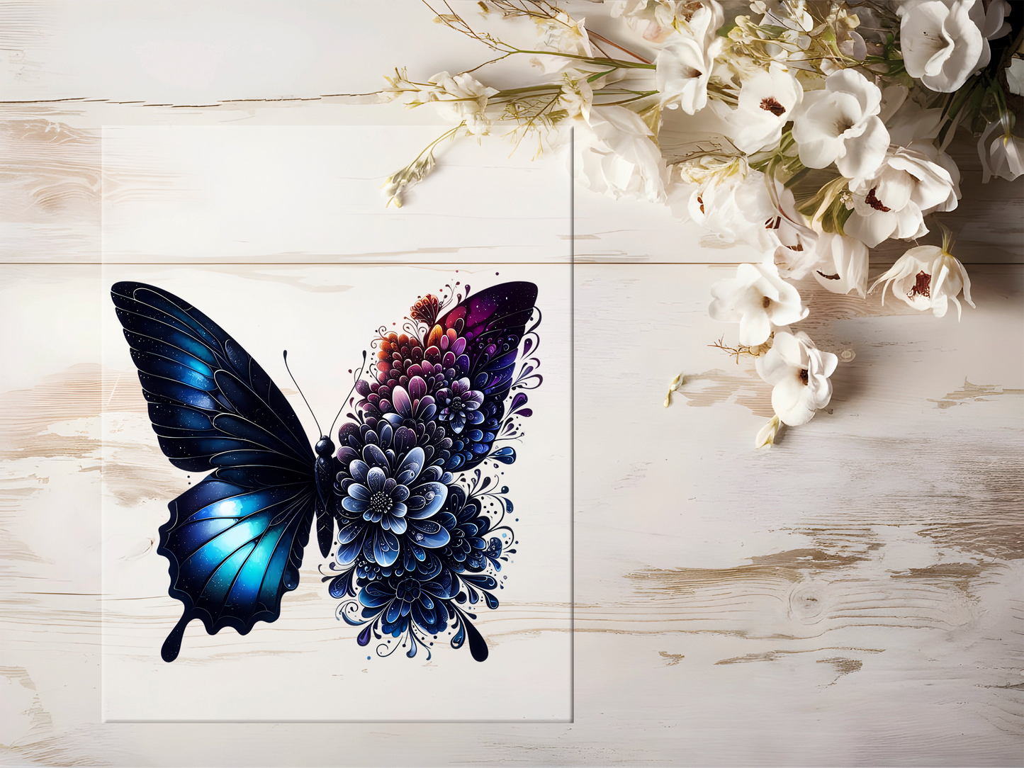 Bügelbild - Schmetterling #1875