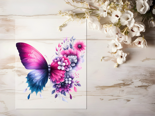 Bügelbild - Schmetterling #1878