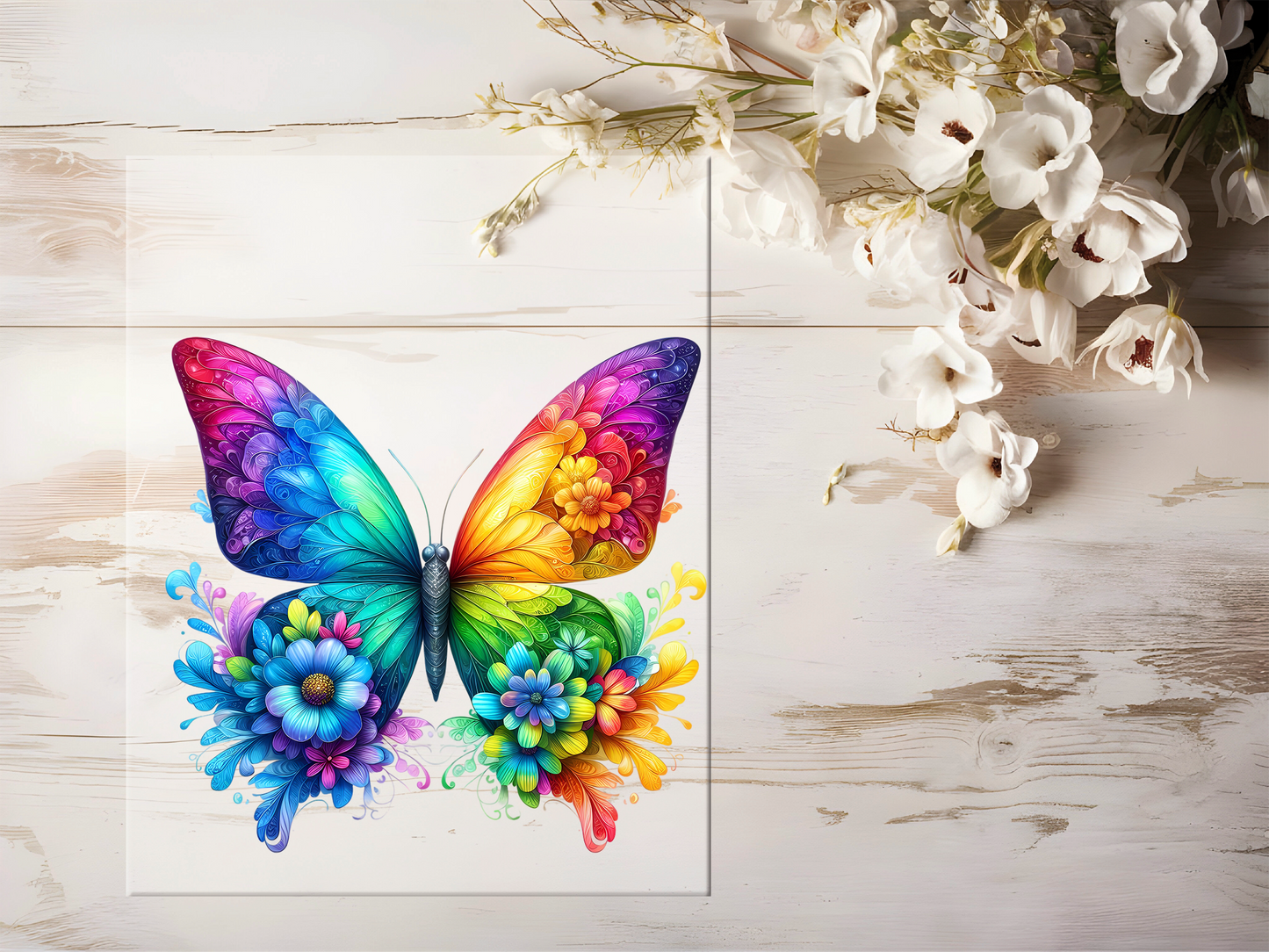 Bügelbild - Schmetterling #1880