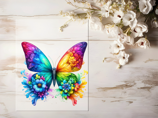 Bügelbild - Schmetterling #1880