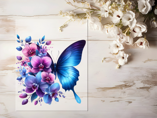 Bügelbild - Schmetterling #1883