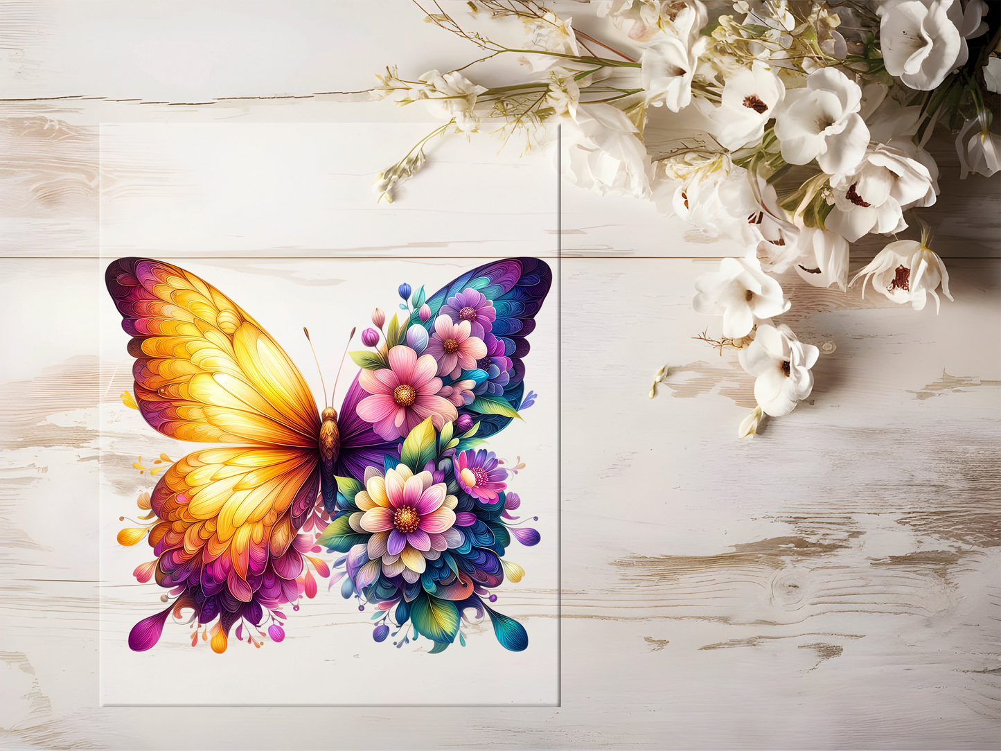 Bügelbild - Schmetterling #1885