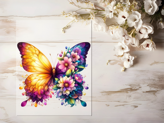 Bügelbild - Schmetterling #1885